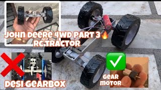 How to make tractor | tractor model maker | john deere | rc tractor