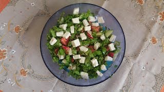 Быстрый низкокалорийный салат ||ΓΡΗΓΟΡΗ ΣΑΛΑΤΑ | Quick low-calorie salad | Sirush Kitchen Быстрый низкокалорийный салат ||ΓΡΗΓΟΡΗ ΣΑΛΑΤΑ | Quick low-calorie salad | Sirush Kitchen