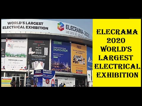 ELECRAMA 2020 WORLD'S LARGEST ELECTRICAL EXPO. GREATER NOIDA