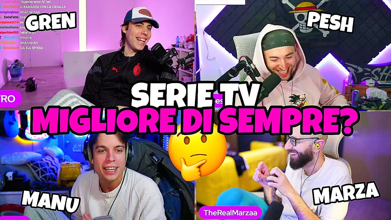 BELLA CHIACCHIERATA CON MARZA, JODY, PESH E MANUUXO!!😂🎪