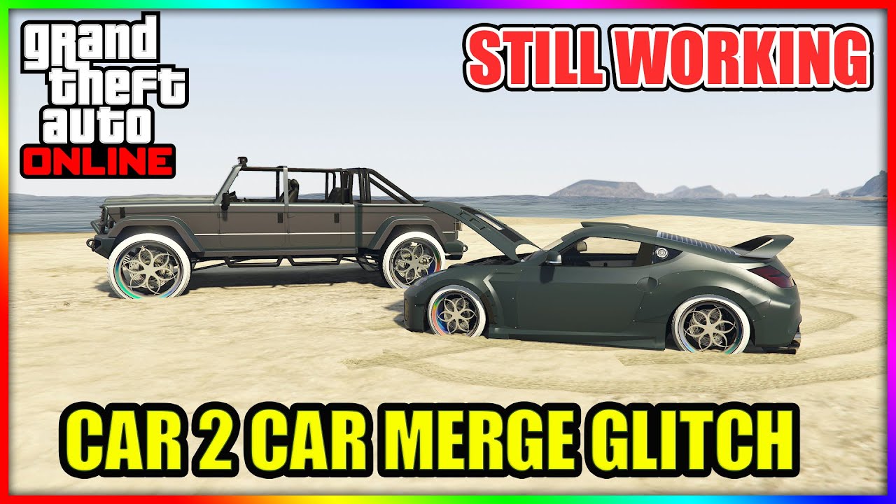 🔥UPDATED🔥 GTA 5 FULL CAR 2 CAR MERGE GLITCH HOW TO MAKE MODDED CARS