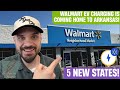 This Growing Region is Getting Walmart EV Charging, Plus 5 New States