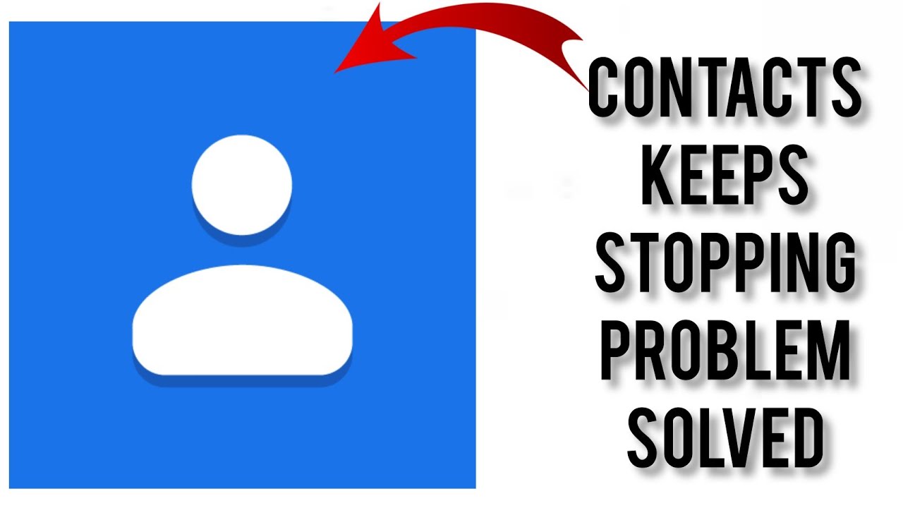 How To Solve Contacts Keeps Stopping Problem|| Rsha26 Solutions