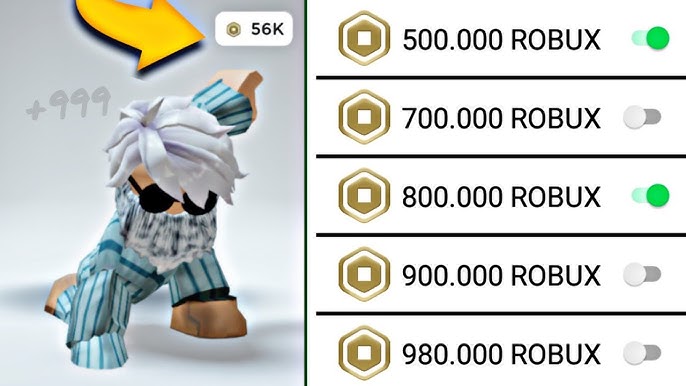 VAZOU COMO GANHAR MAIS DE *500,000* R0BUX DE *GRAÇA* NO ROBLOX