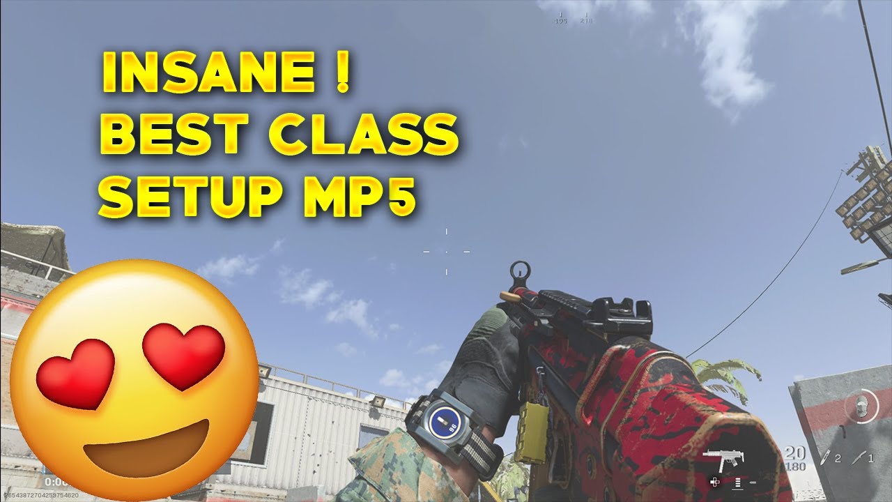 BEST CLASS SETUP MP5 CALL OF DUTY MODERN WARFARE ! UNE DINGUERIE ...