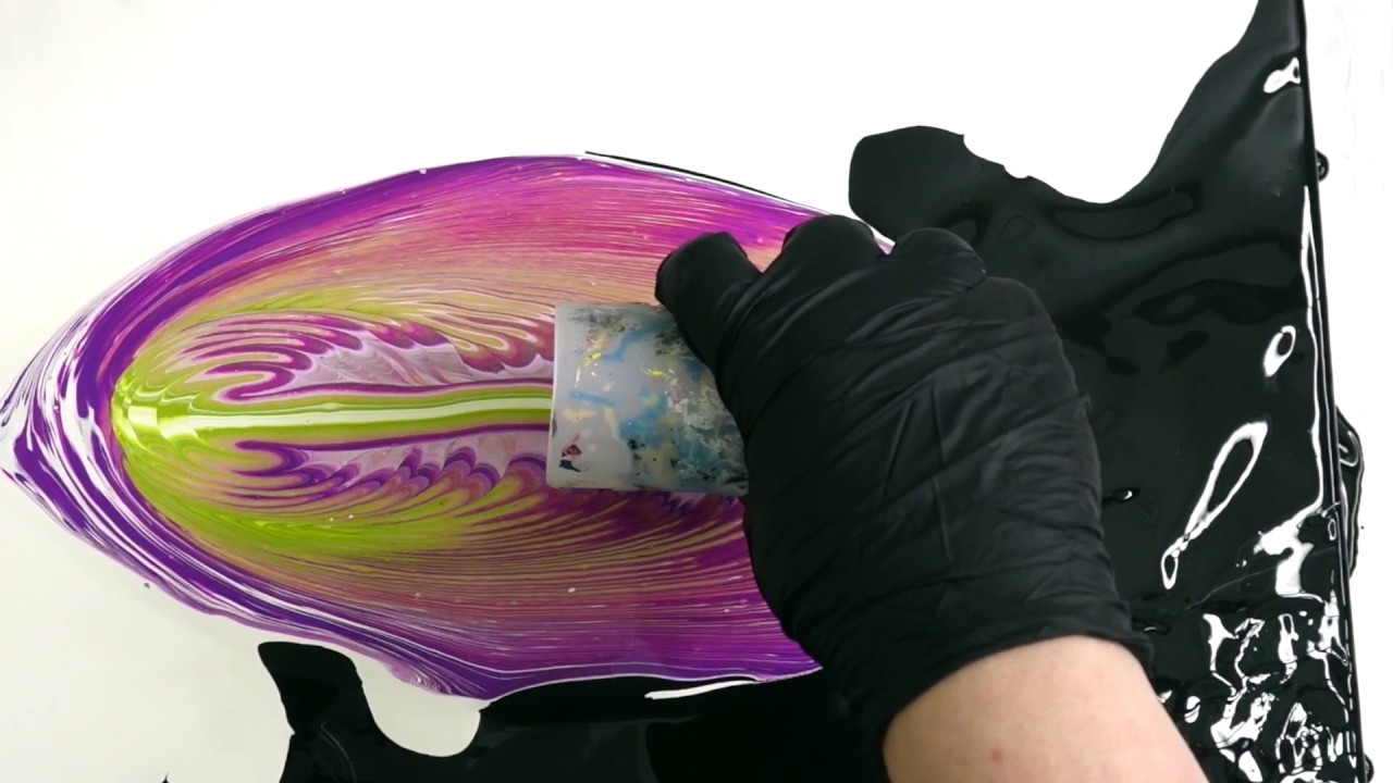 🔬ARTEZA переливающаяся краска 🎨 типа COLORSHIFT | | Простая 4-цветная заливка крыльев | Техника д...