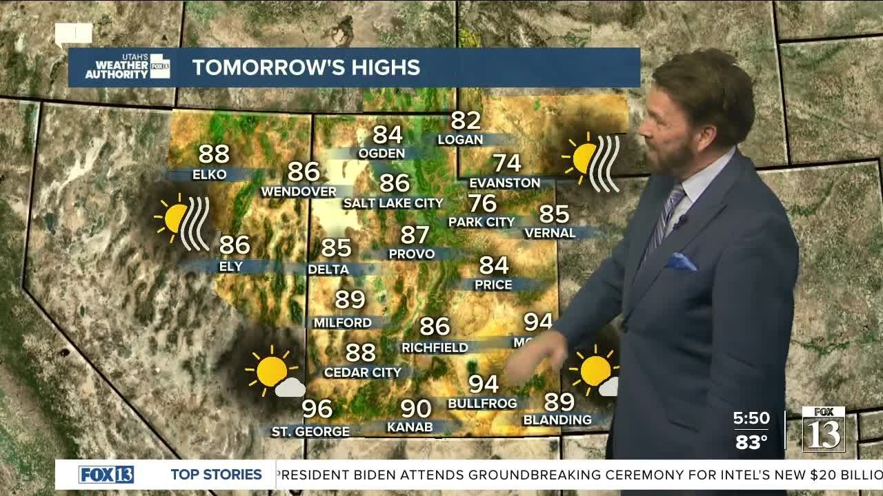 Utah's Weather Authority Friday, Sep. 9 evening forecast YouTube
