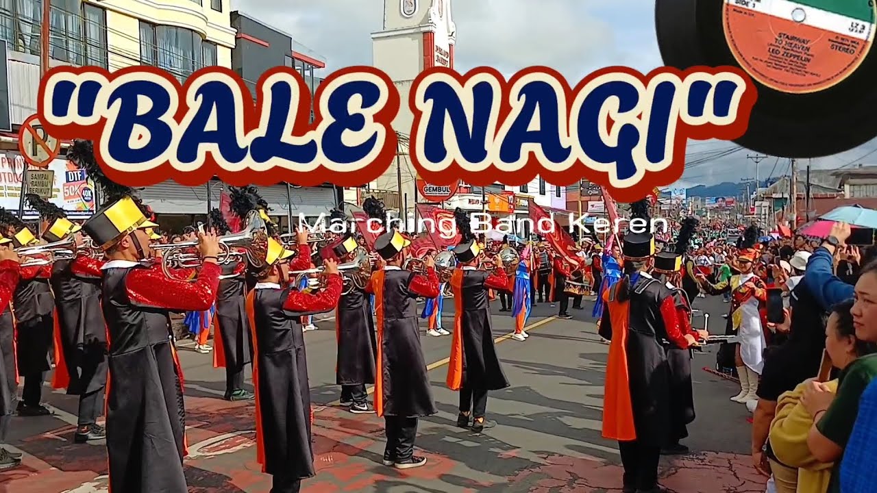 Marching Band SMA Katolik Karitas Bawakan Lagu Bale Nagi dengan sangat memukau #drumband