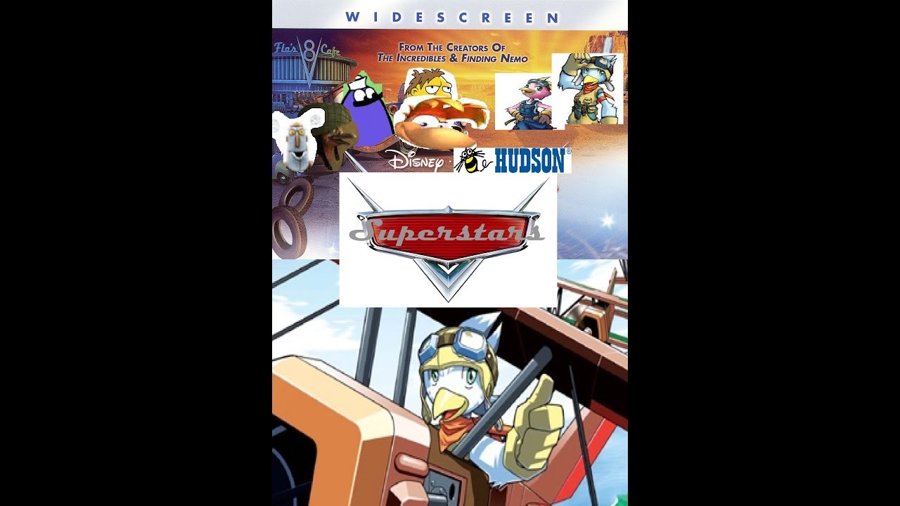 Opening To Superstars Cars 06 Widescreen Dvd Reversed Youtube