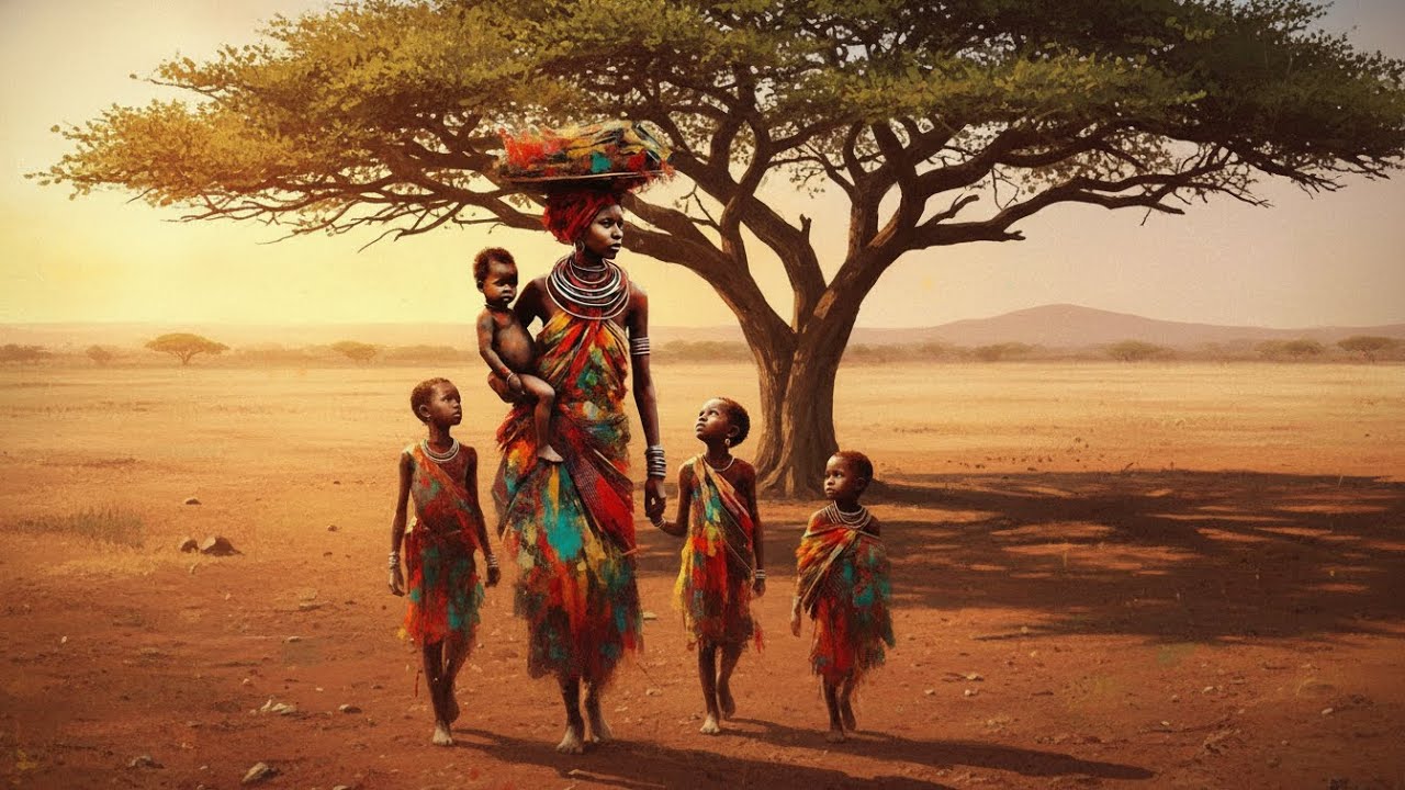 Whispered Zulu Harmony 🌙 | Soft African Ambient Tones for Sleep & Deep Calm