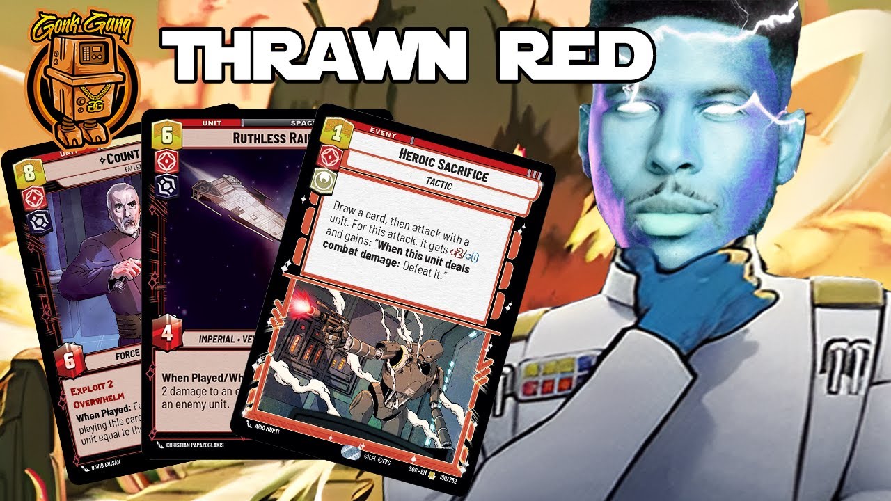 Траун Ред СЛИШКОМ БЫСТР для Меты!! (Star Wars Unlimited: Secrets of Power)