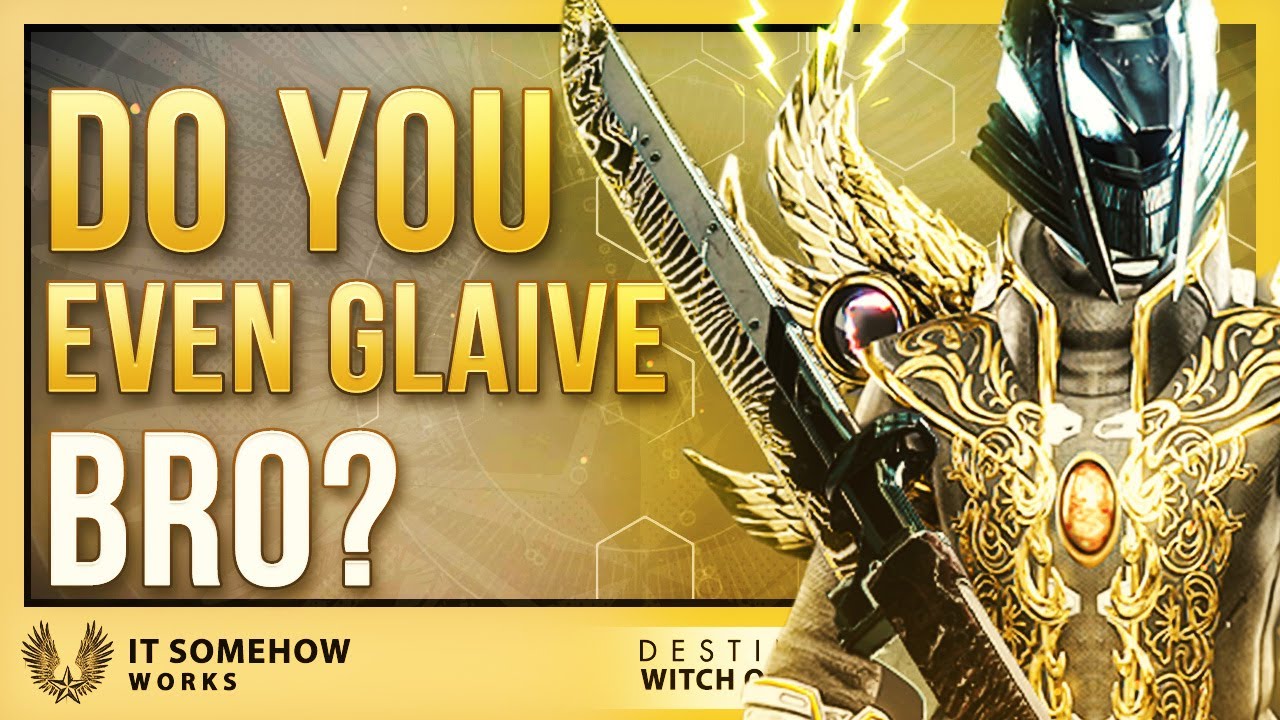 Destiny 2: You HAVE TO TRY the best PvP Glaive build in Destiny 2 - YouTube