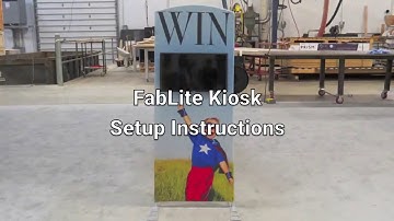 Custom Modular Displays - FabLite Kiosk