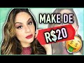 MAQUIAGEM COMPLETA COM MENOS DE R$ 20,00 - SERÁ QUE DEU CERTO?