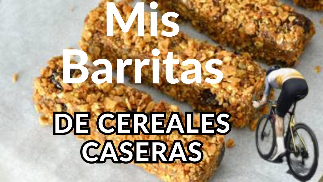 Como hacer BARRITAS  caseras de Avena  fácil y rápido SIN azúcar ideal para ciclistas.