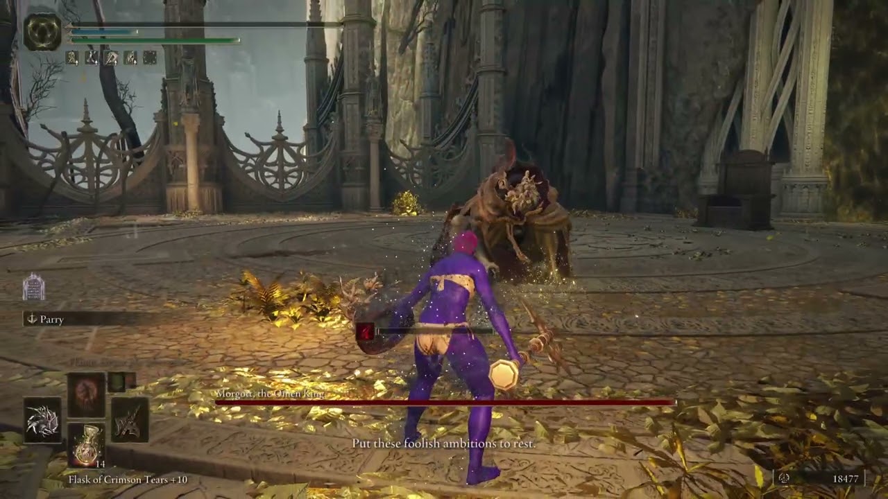 Elden Ring: Morgott Round 1: Fight!