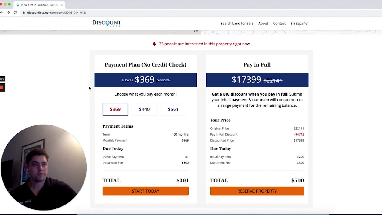 The Process | Discount Lots