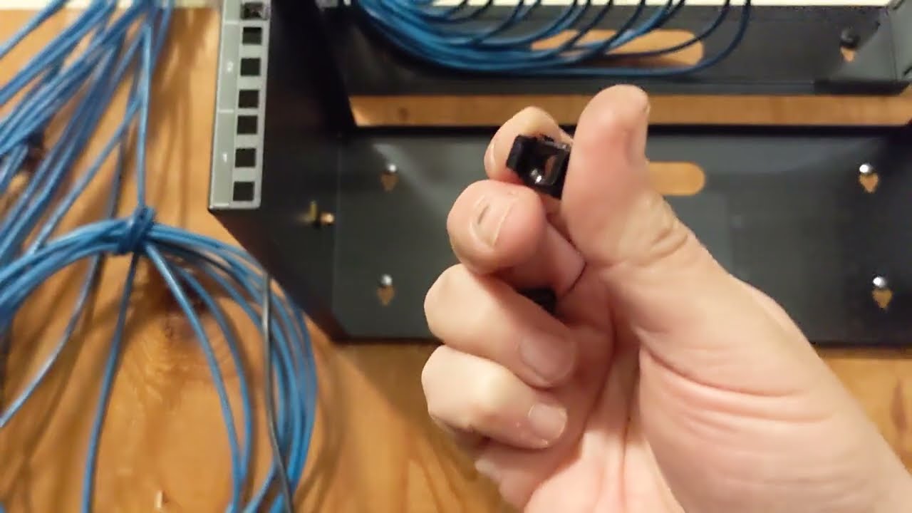 Placing cage nuts on Startech rackmount