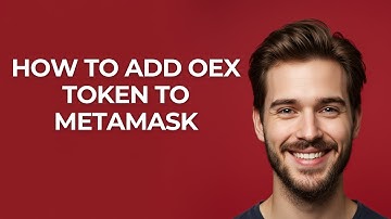 How to Add Oex Token to Metamask - UPDATED!