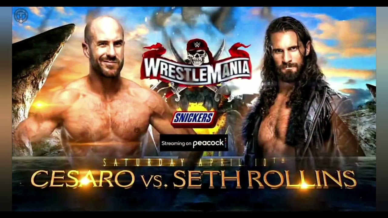 Wrestlemania 37 Match Card