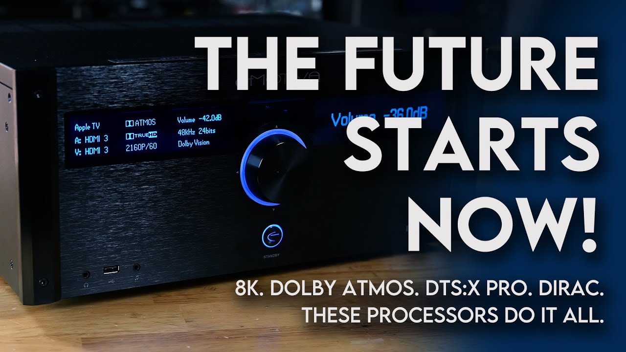 Официальная презентация Emotiva: наши совершенно новые 8K-процессоры для домашних кинотеатров