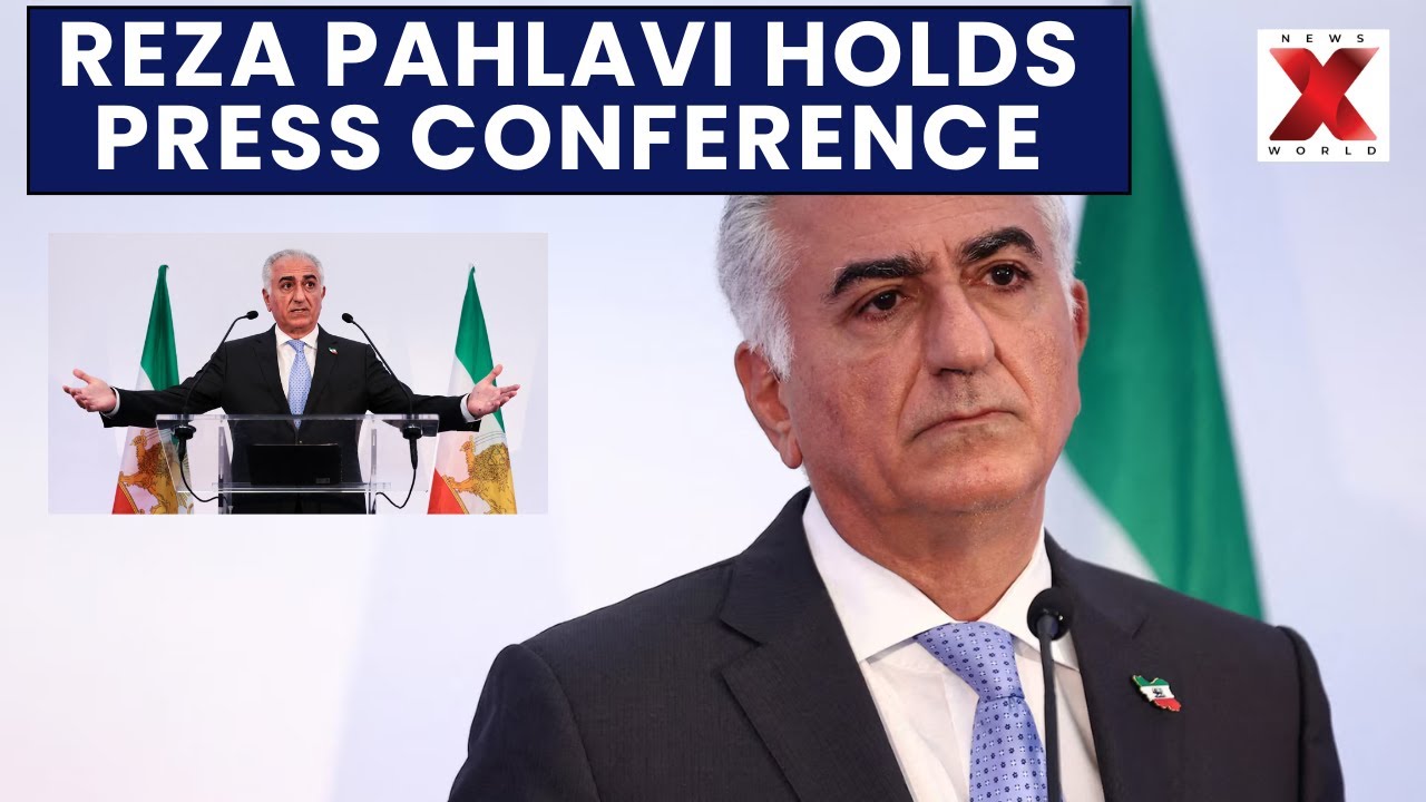 Iran's Exiled Leader, Pahlavi Holds Press Conference, Says Iran Regime ‘On Last Leg’ | NewsX World