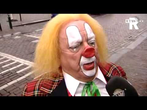 Clown Bassie op Blue Monday