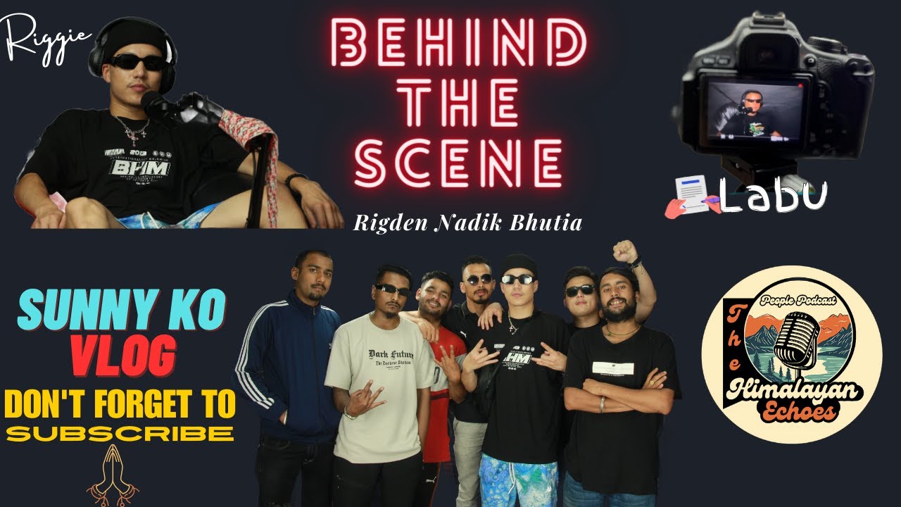 Behind the Scenes post of the exclusive interview with Rig-den Nadik Bhutia.