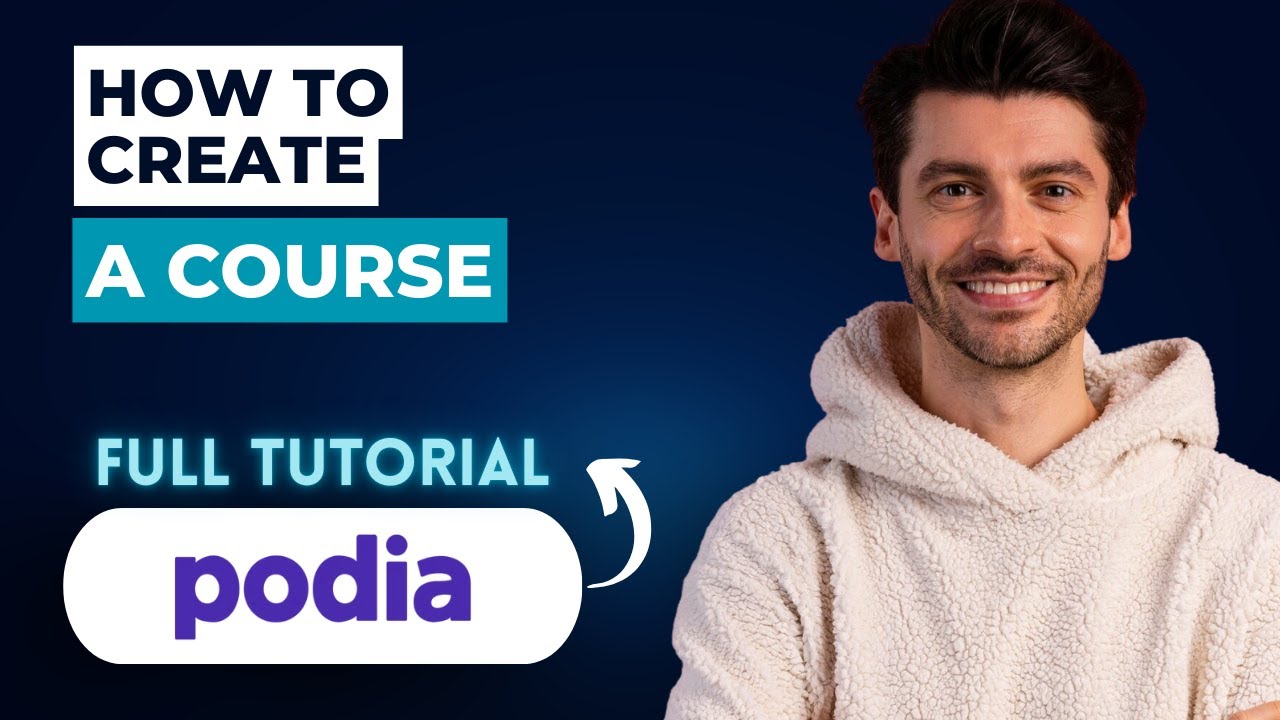 How to Create a Course in Podia [2026 Guide] - YouTube