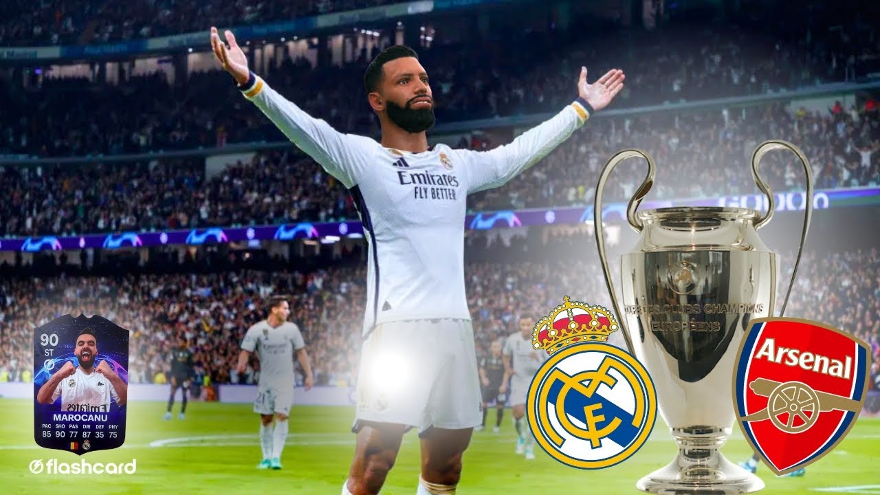 SEMI-FINALA CHAMPIONS LEAGUE CU ARSENAL , JUCAM FINALA ELCLASICO? 💥🔥