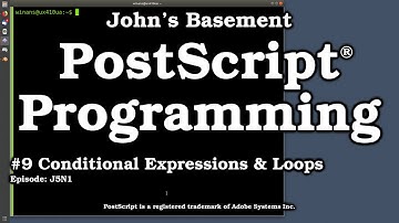 Postscript #9 Conditional Expressions & Loops
