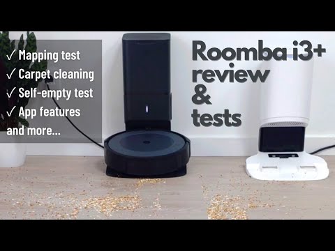 iRobot Roomba i3+ Review: Pick Up Test, Mapping, Self-Emptying Base Test, App Features, And More...