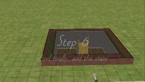 A Sims 2 How 2... Building Basements