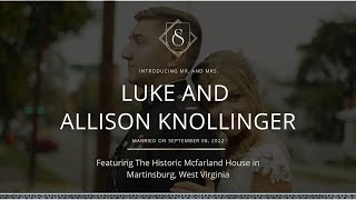 Alison + Luke - Military Wedding at the Historic McFarland House in Martinsburg, West Virginia