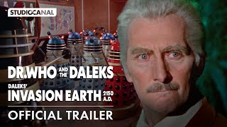 DR. WHO AND THE DALEKS + DALEKS' INVASION EARTH 2150 A.D. - Cult Classics in 4K - Official Trailer