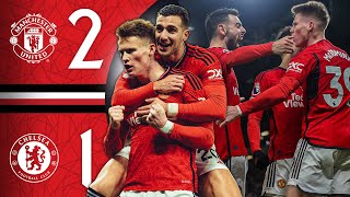 Scott McTominay Strikes TWICE! 👊 | Man Utd 2-1 Chelsea screenshot 1