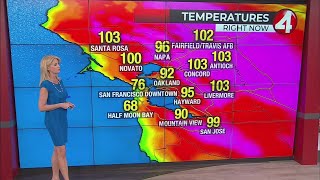 Red Flag Warning for Bay Area extended