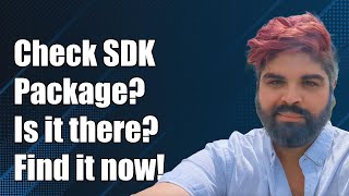 How to Check if Android SDK Package is Installed Programmatically