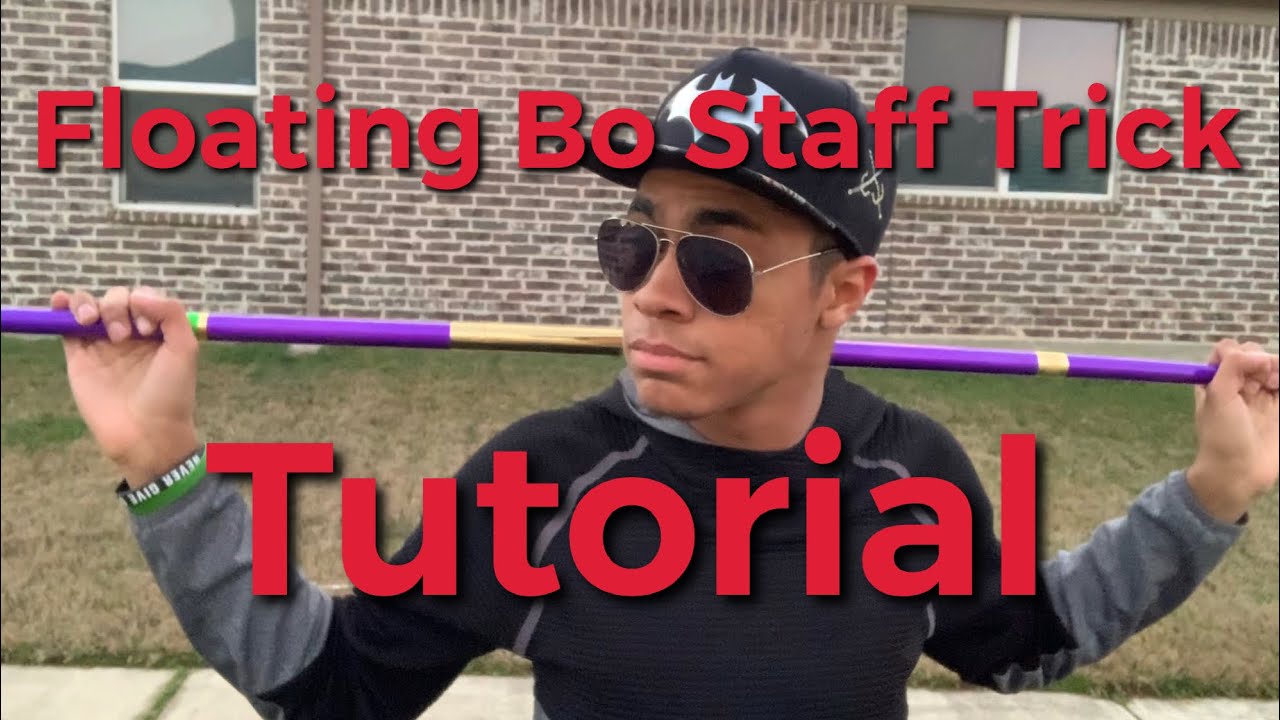 Bo Staff Horizontal Floating Toss Martial Arts Tutorial YouTube
