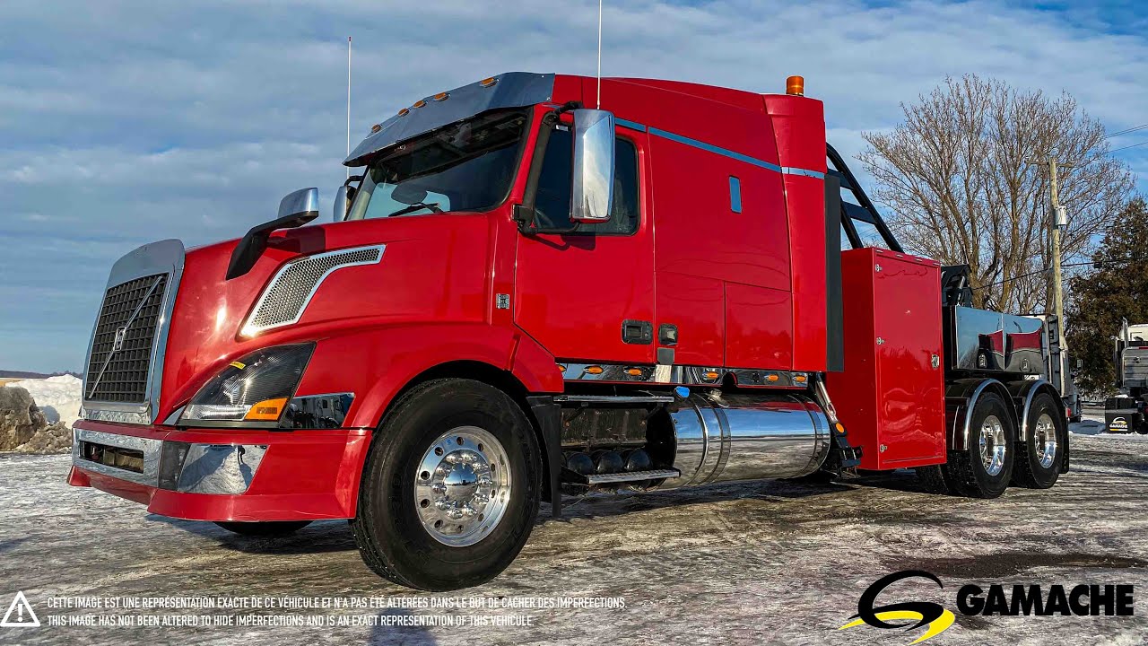 C 29205 2013 VOLVO VNL630 REMORQUEUSE   TOWING WITH SIDE PULLER ''SP 20,000''