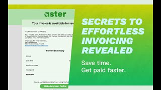 How to Manage Invoices with Aster screenshot 5