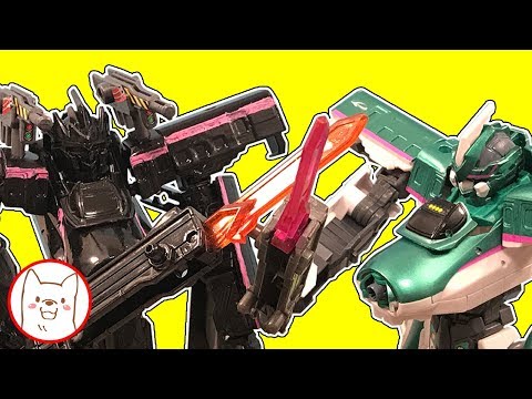【新幹線変形ロボ シンカリオン】衝撃!!シンカリオン ブラックシンカリオン VS E5はやぶさ 対決!!新幹線トーナメントvol.2 超進化速度 突入ッ！進化理論 プラレール OMOWAN