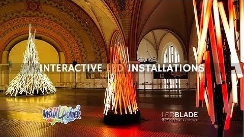 Our interactive LED installations 2025