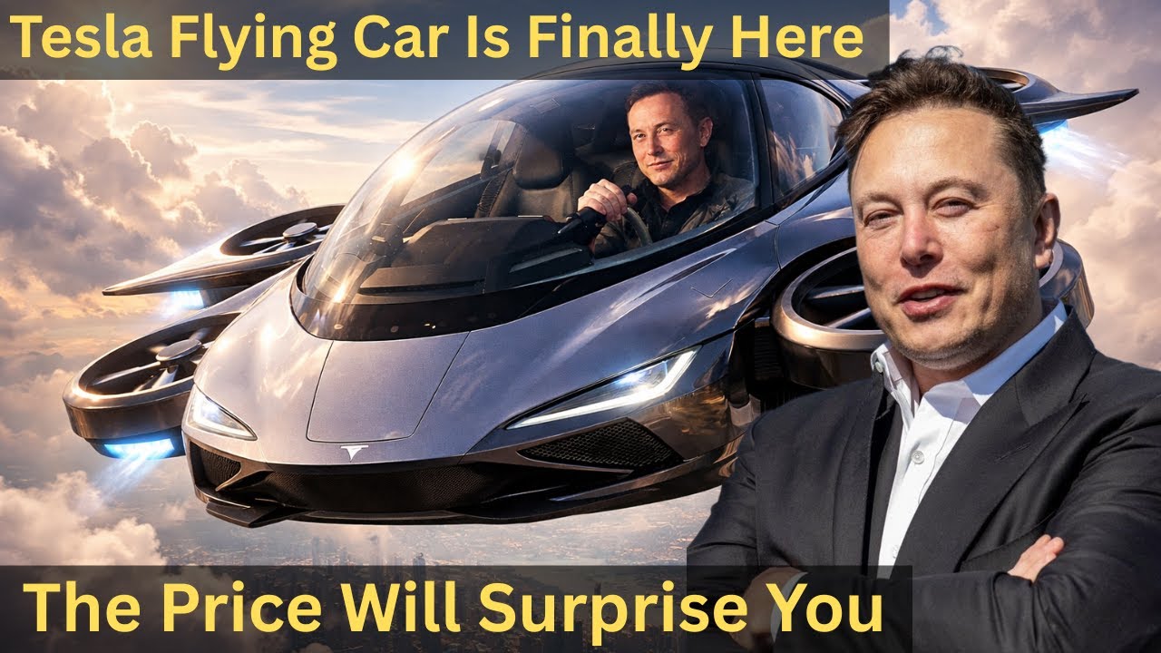 Компания Tesla наконец-то выпустила летающий автомобиль — цена вас удивит.