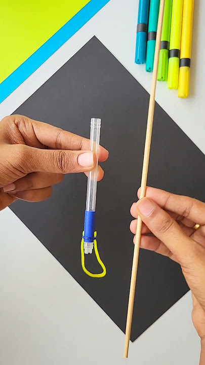 how to make a party popper , PEN PARTY POPPER