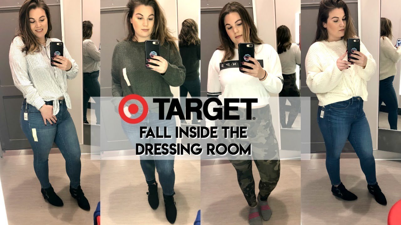 CURVY FALL TARGET INSIDE THE DRESSING ROOM | Kelly Elizabeth