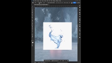 Create Transparent Water Splash in Photoshop #shorts