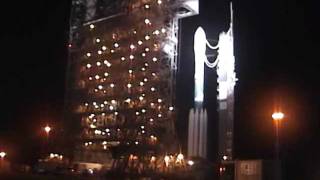 GRAIL Delta 2 Rocket Mobile Tower Rollback Before Launch