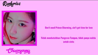 Dalla Dalla (English Ver.) - Itzy (Lyrics And Sub Indonesia)