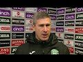 Nick Montgomery's Reaction: Hibernian 2 Motherwell 2 | cinch Premiership